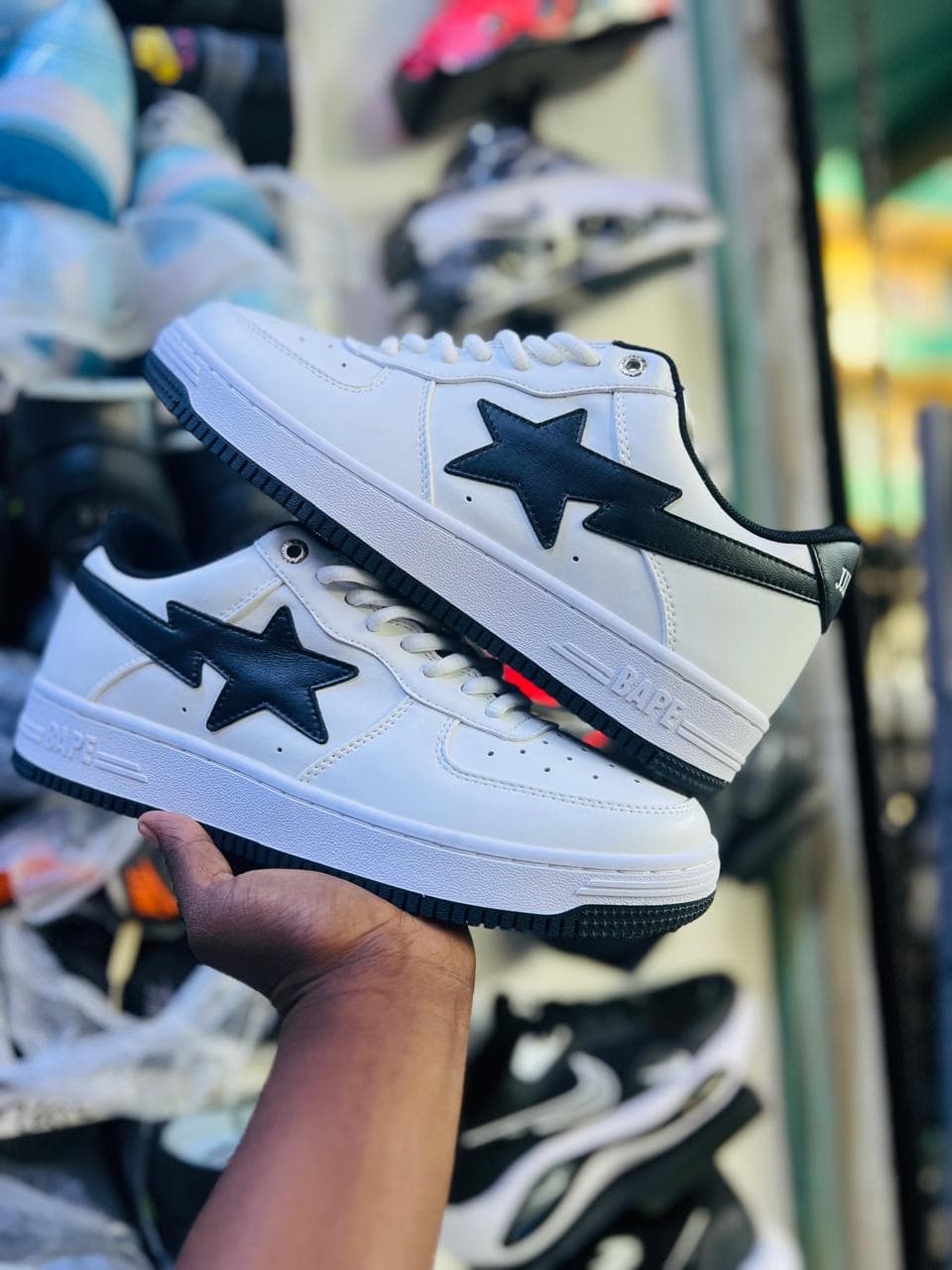 Bapesta White