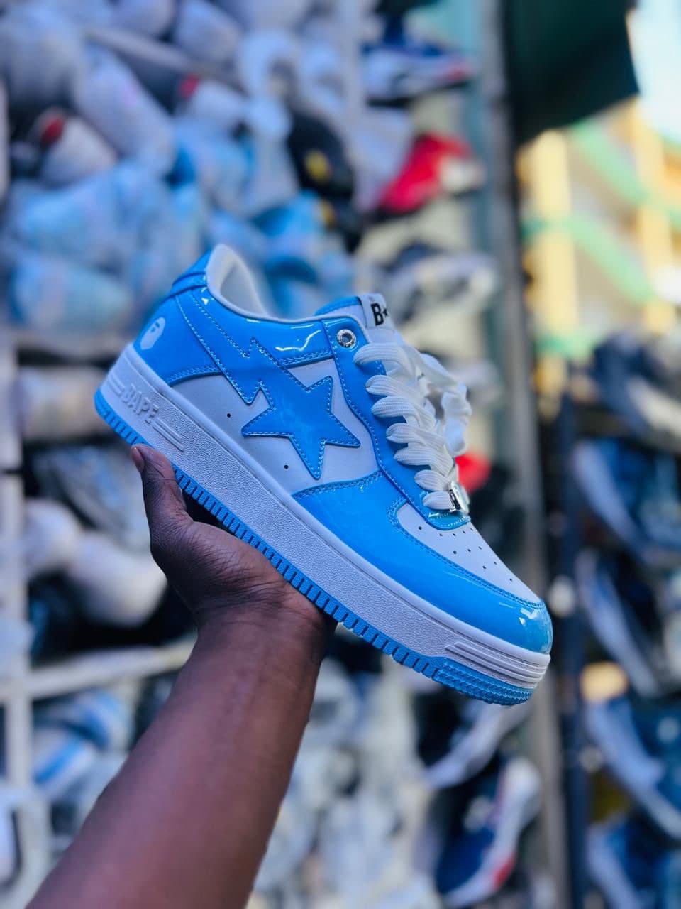 Bapesta Blue & White